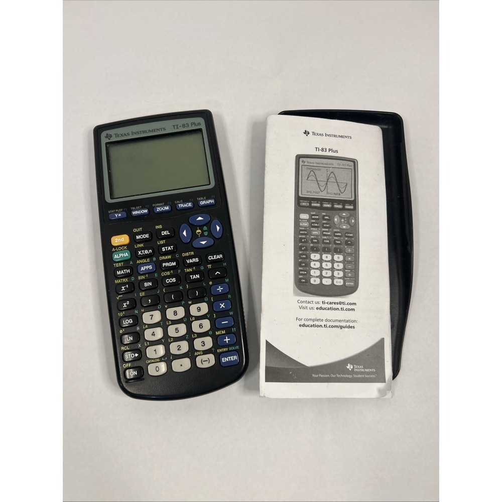 Texas‎ Instruments TI-83 Plus Graphing Calculator with Cover - Parts/Repair